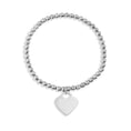 Load image into Gallery viewer, Beaded Heart Bracelet