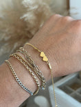 Load image into Gallery viewer, Double Hearted Initials Bracelet