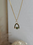 Load image into Gallery viewer, Boxy Engraved Necklace