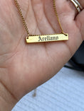 Load image into Gallery viewer, GP Name Bar Necklace