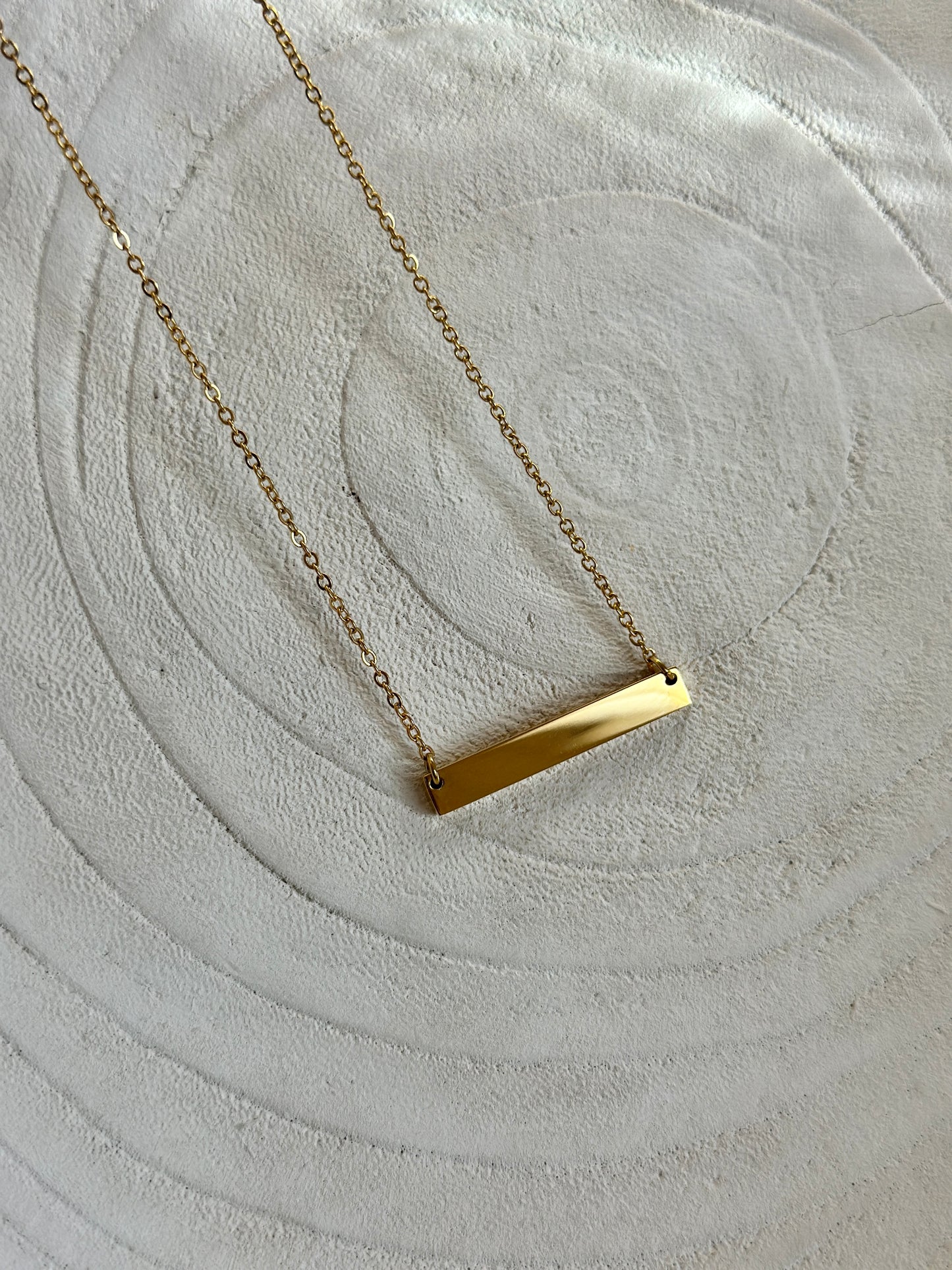 GP Minimal Bar Necklace
