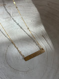 Load image into Gallery viewer, GF Bar Necklace