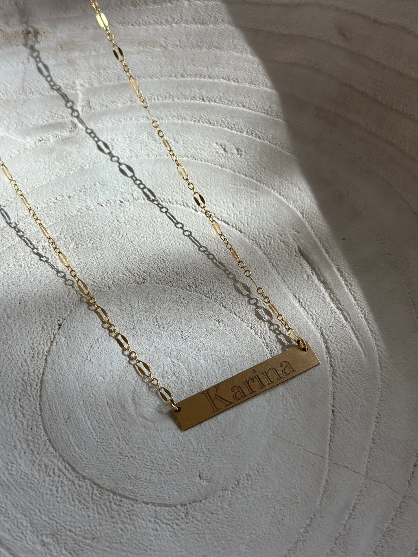 GF Bar Necklace
