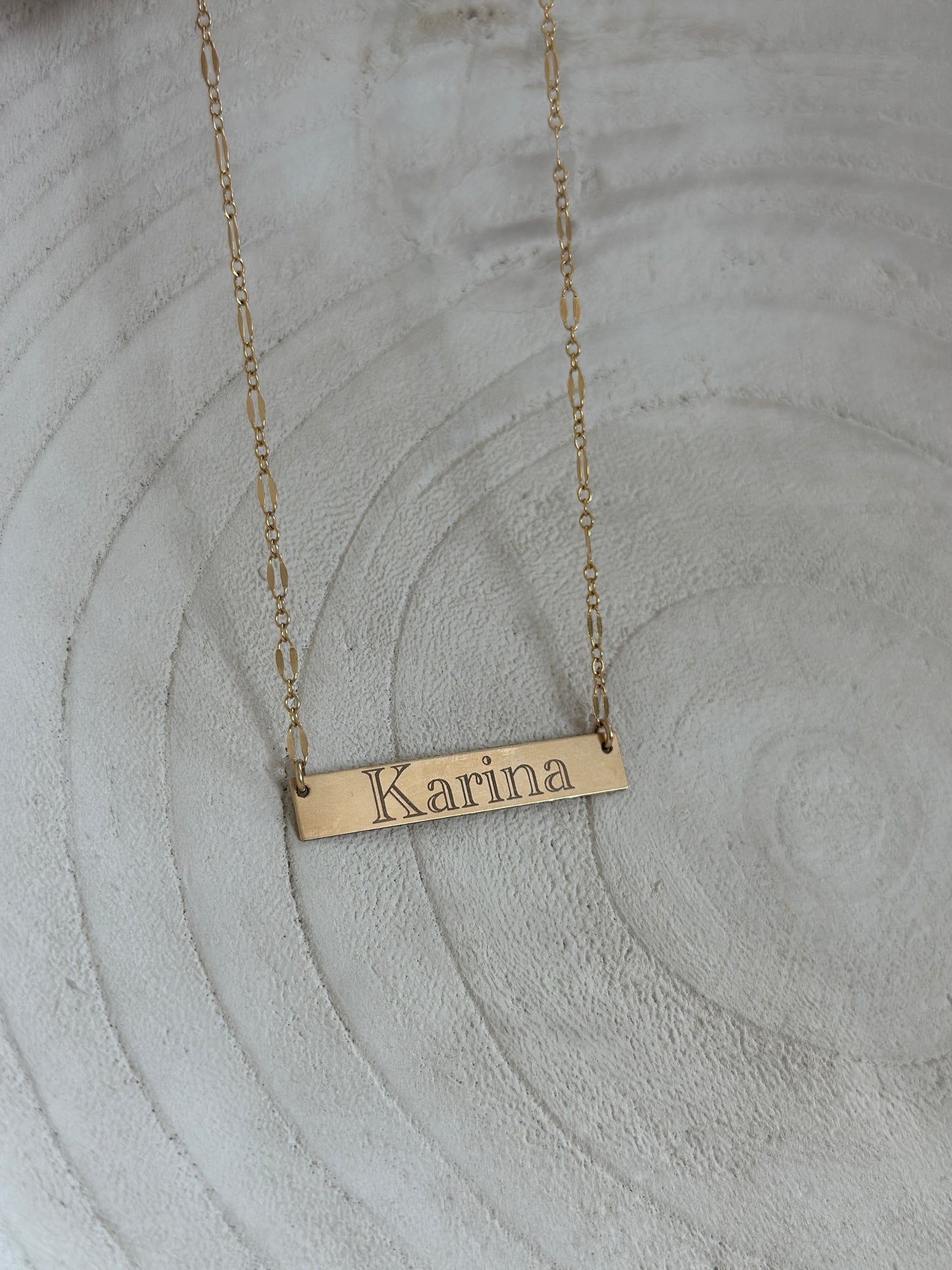 GF Bar Necklace