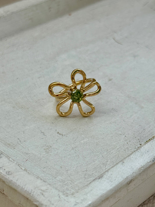 Flor De August Ring