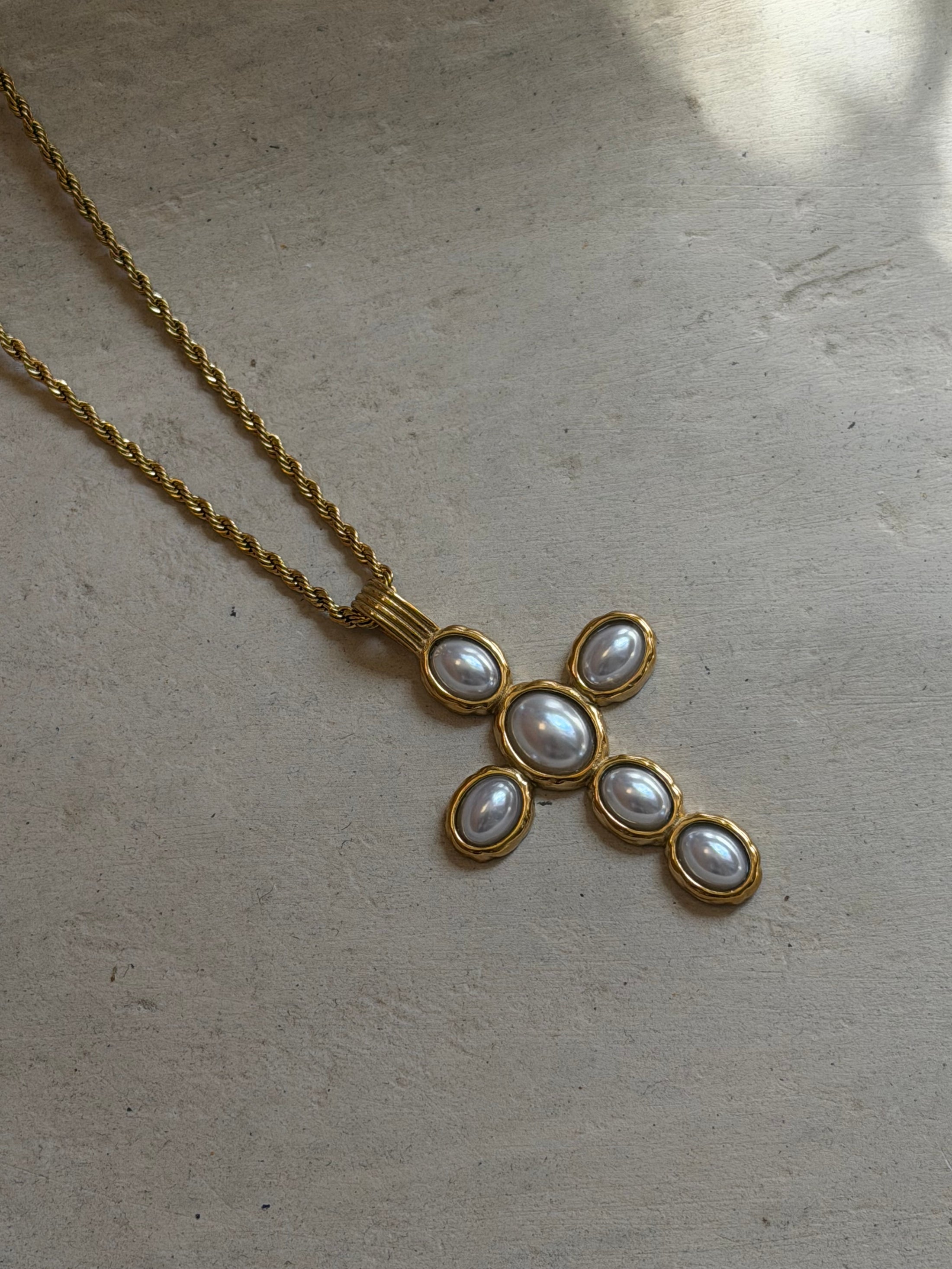 Eterna Cross Necklace