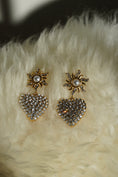 Load image into Gallery viewer, Fancy Love Dangle Earrings
