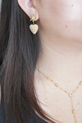 Load image into Gallery viewer, Fancy Love Dangle Earrings
