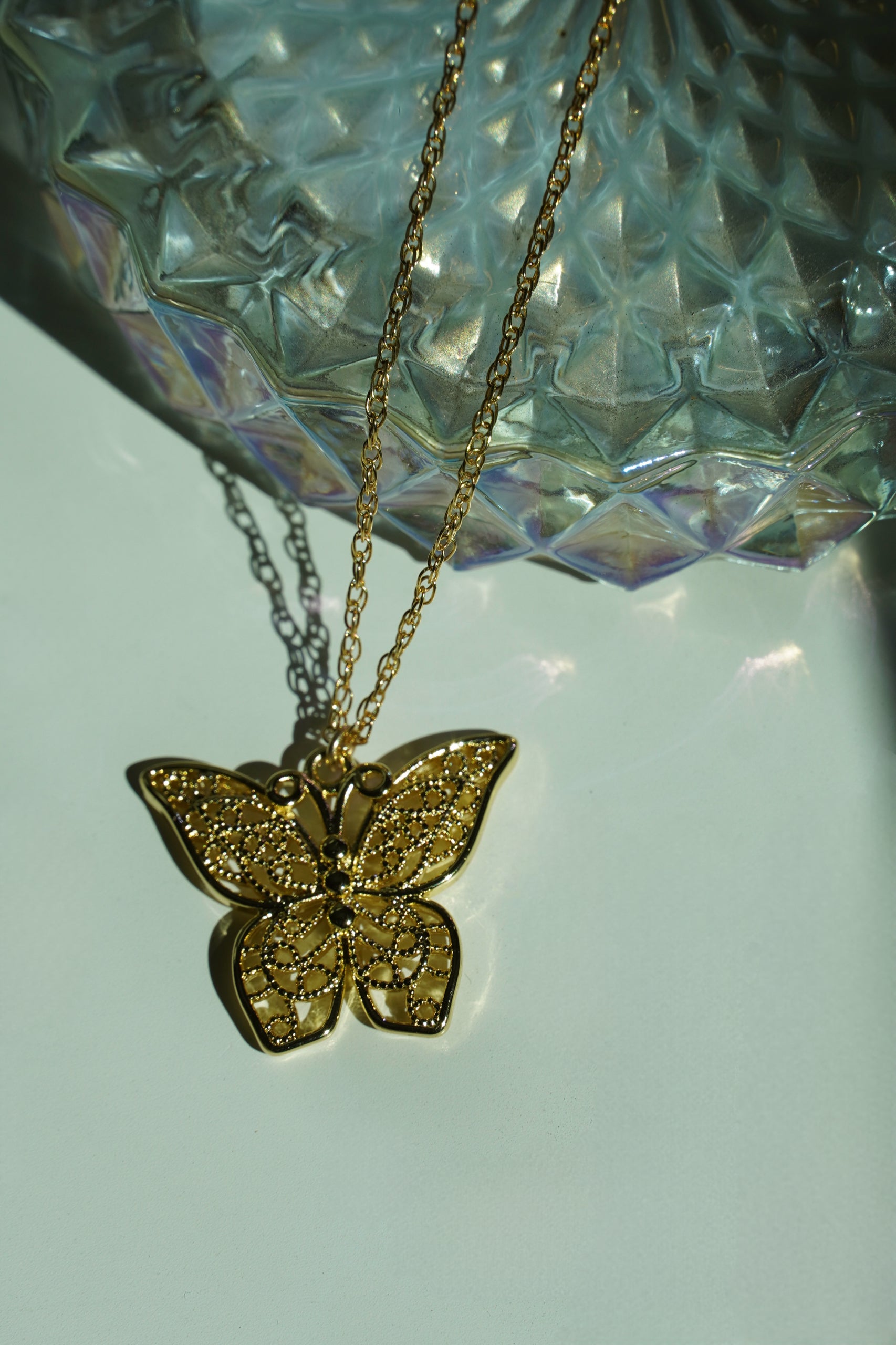 Rebecca Butterfly Necklace