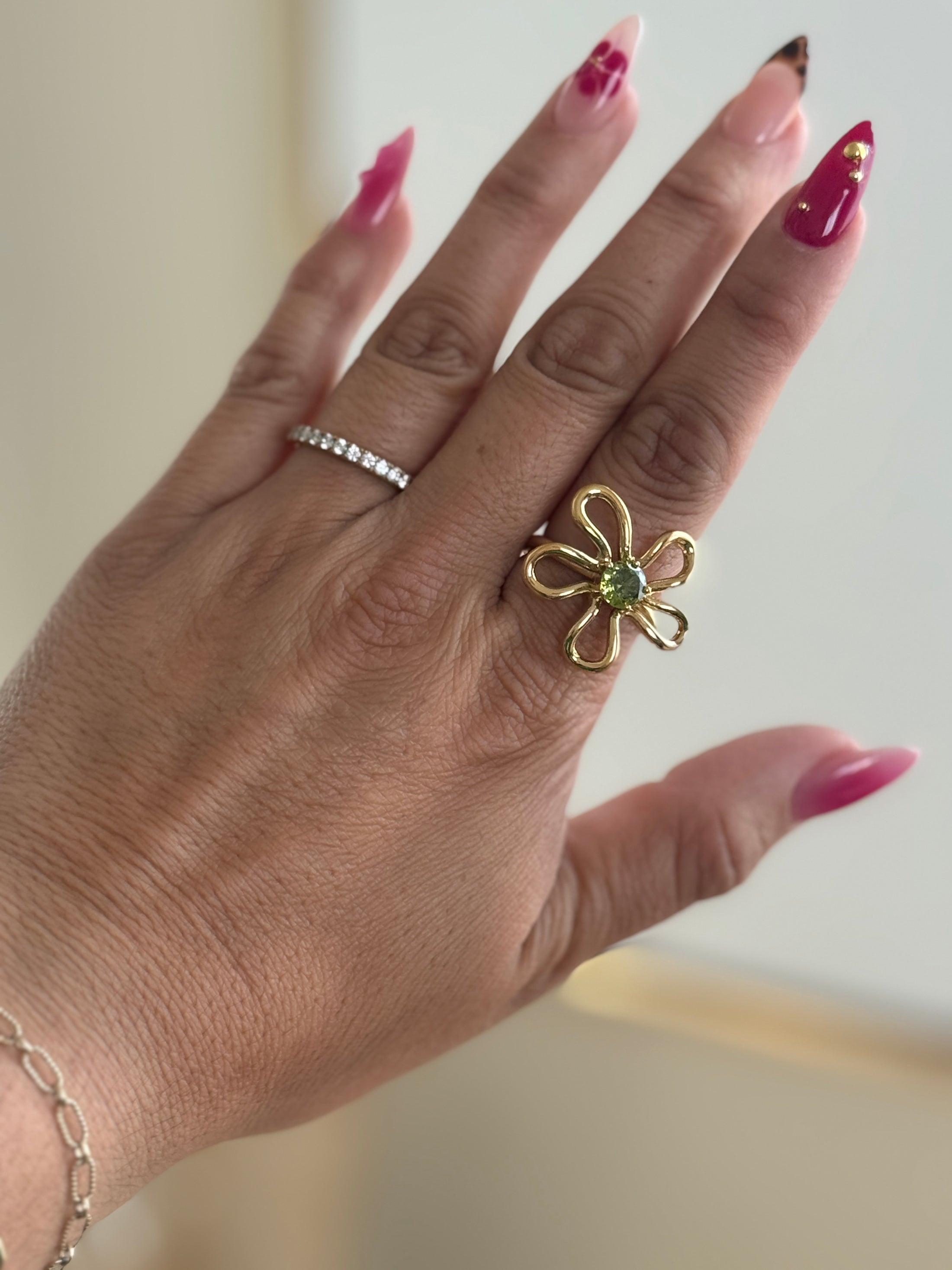 Flor De August Ring