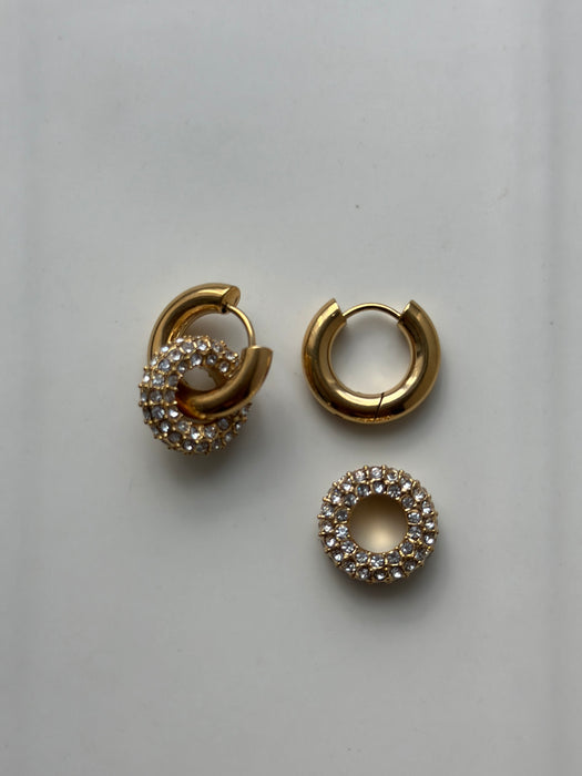 Glimmer Small Hoops