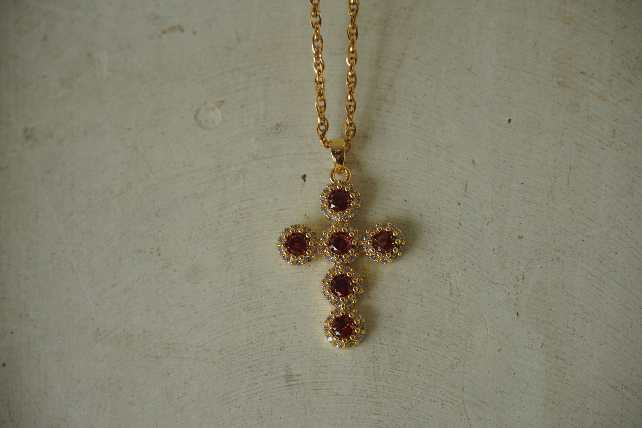 Golden Cross Necklace