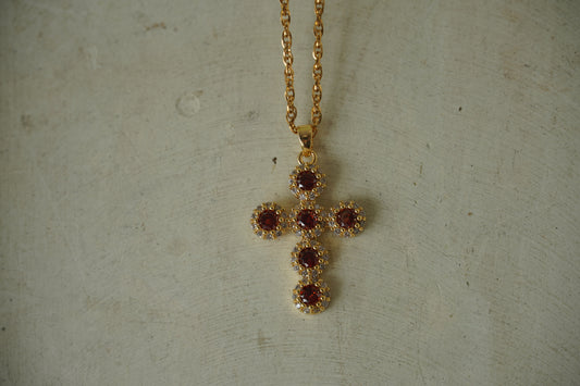 Golden Cross Necklace