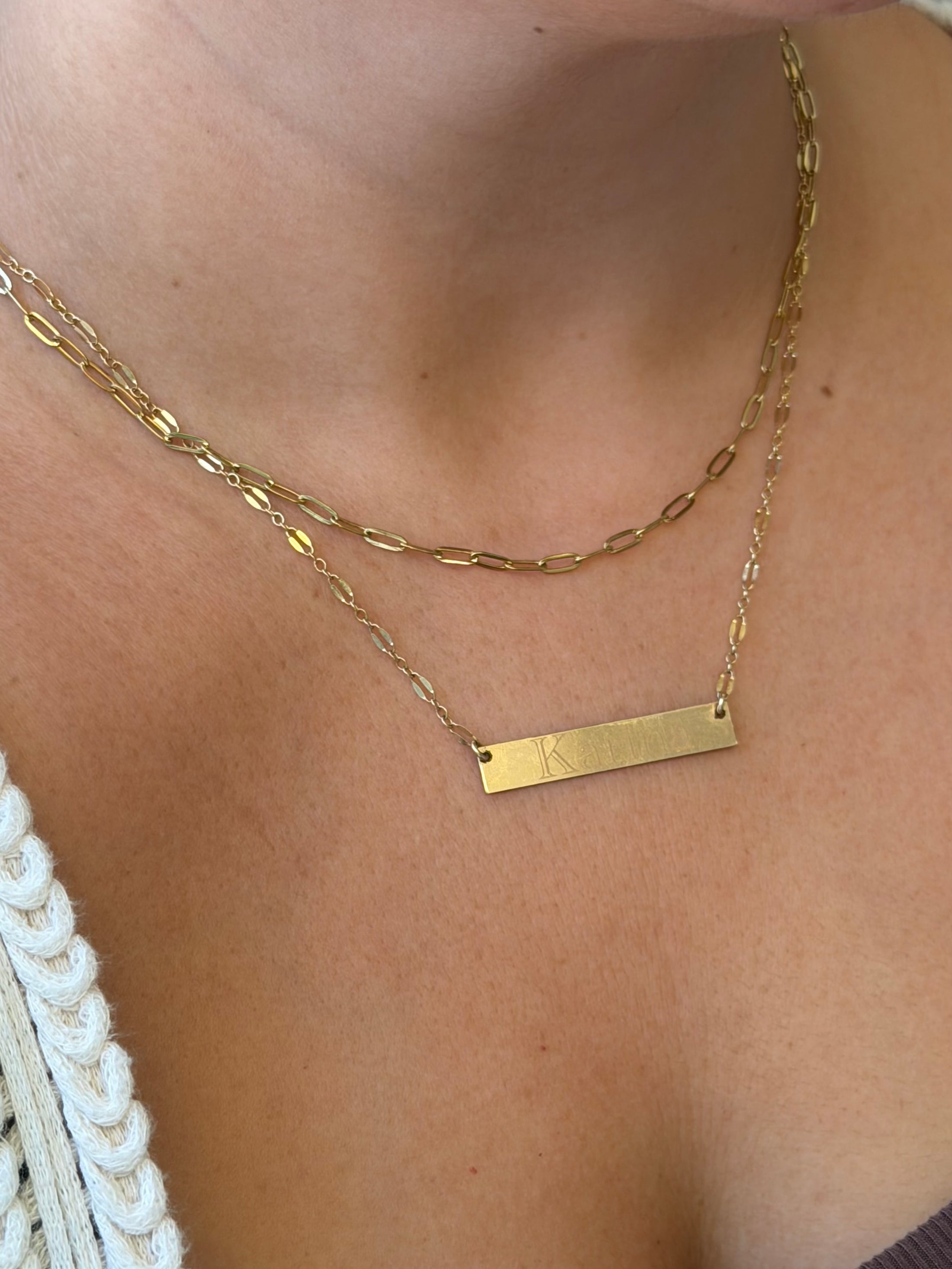 A Classic Paperclip Chain