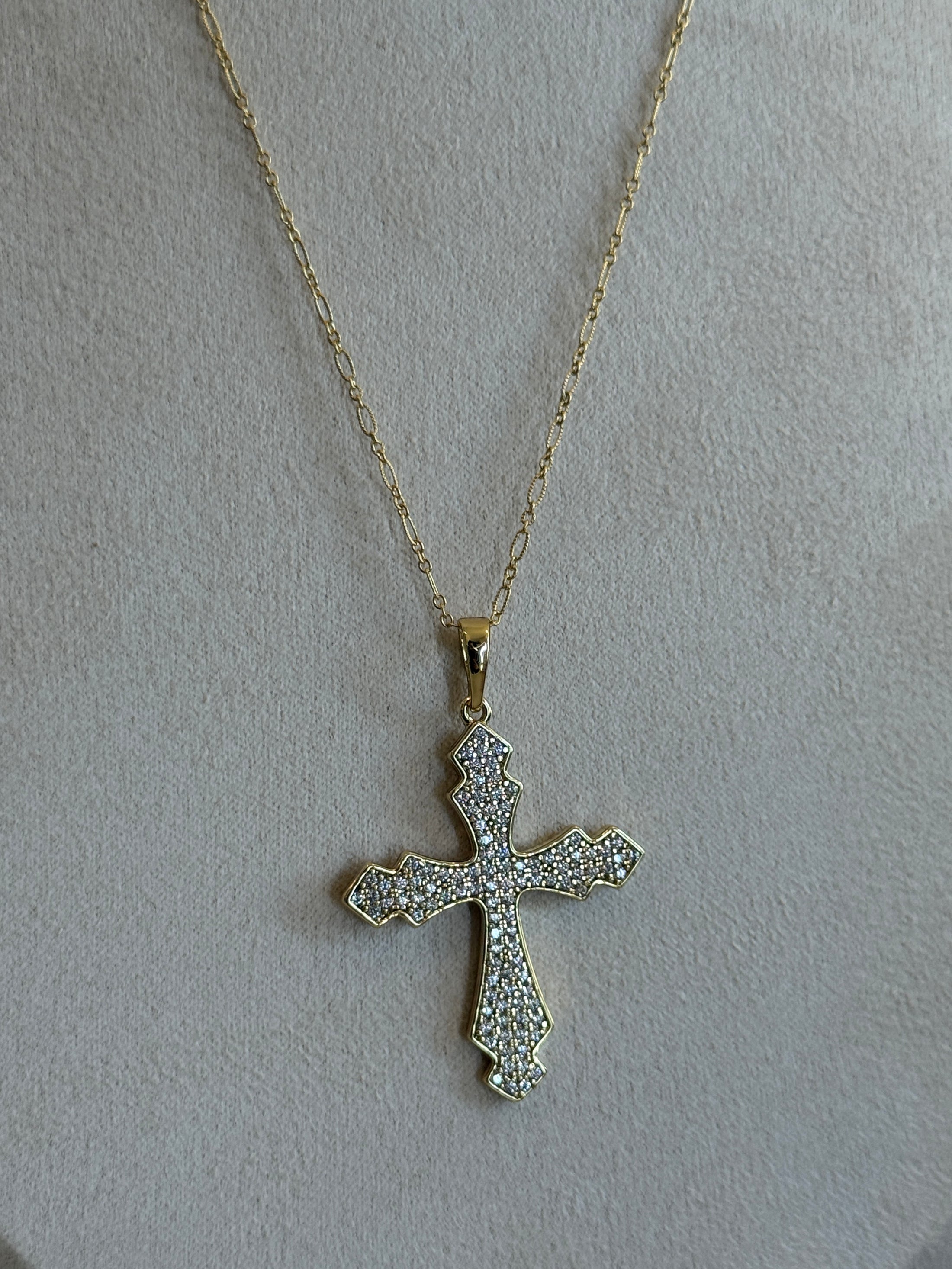 Diamanté Cross