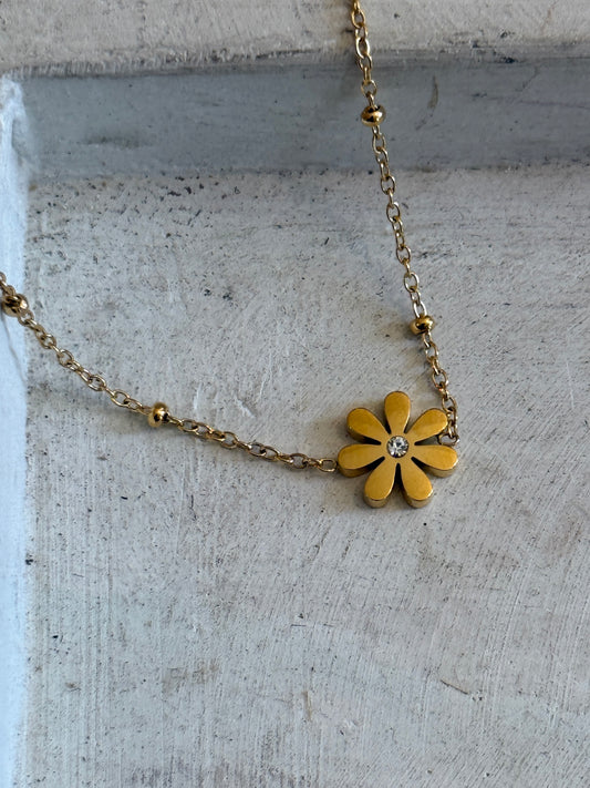 Delicate Daisy Bracelet