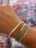 Load image into Gallery viewer, Double Link Tennis Bracelet

