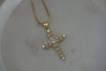 Load image into Gallery viewer, Shimmer Cross Necklace
