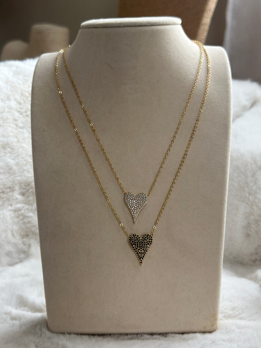 Two Of Hearts Necklace