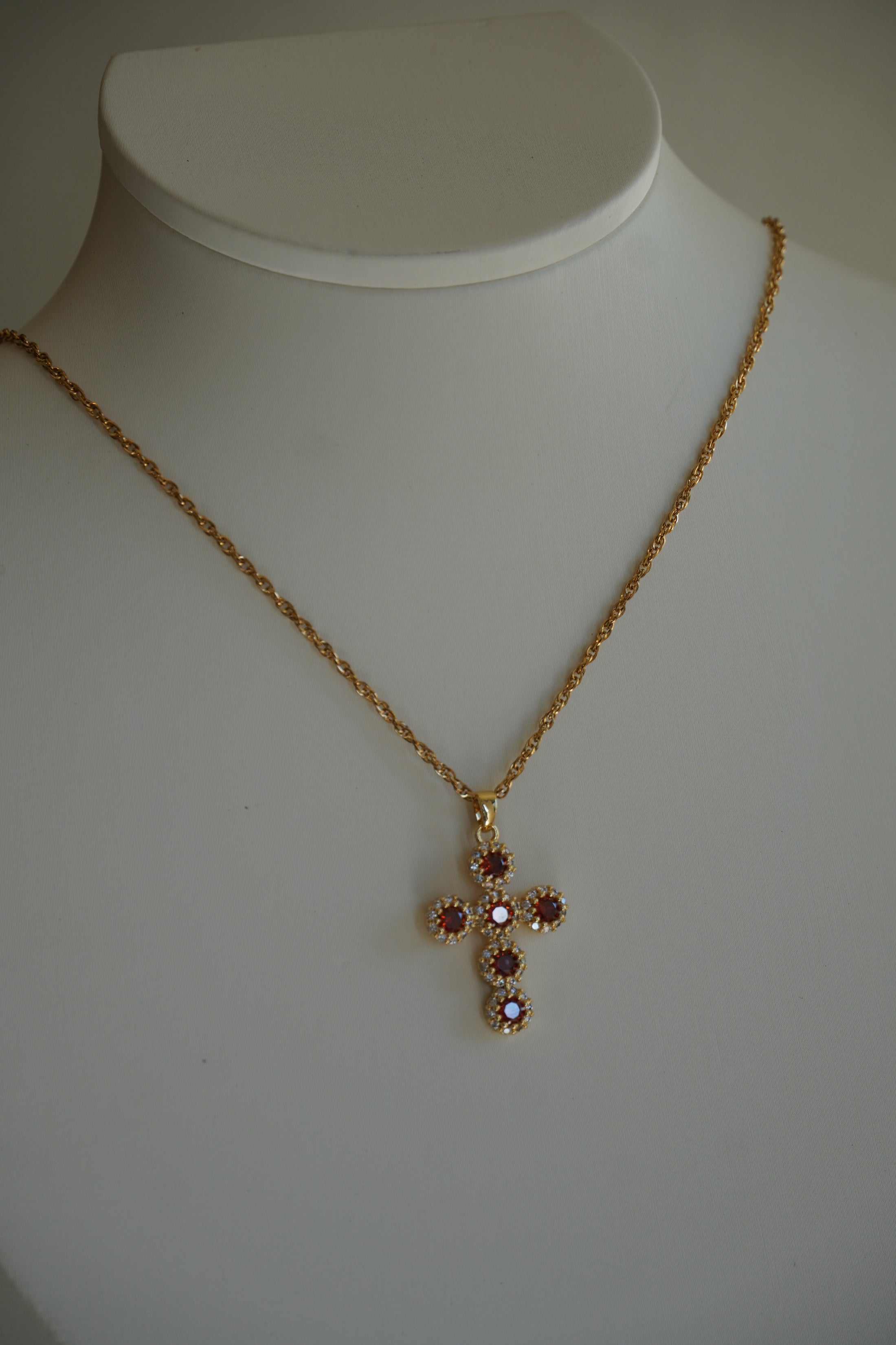 Golden Cross Necklace