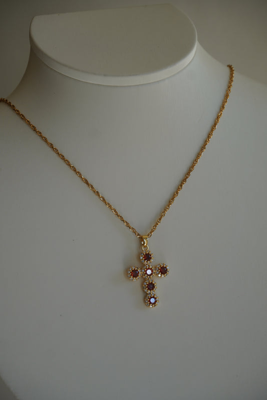 Golden Cross Necklace