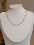 Load image into Gallery viewer, Paperclip CZ Necklace
