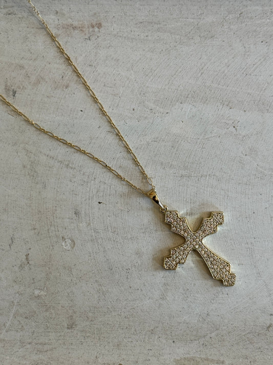 Diamanté Cross