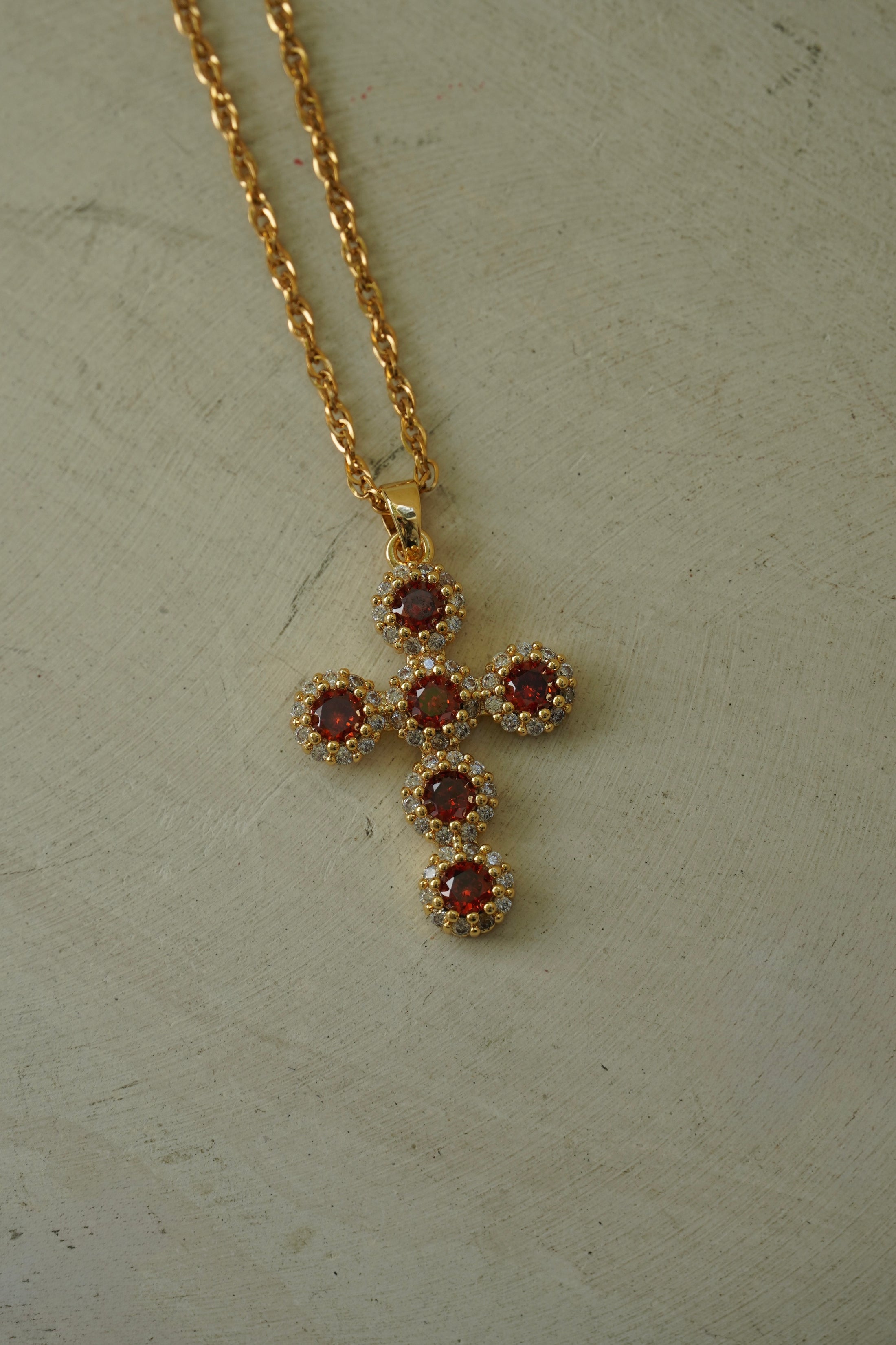 Golden Cross Necklace