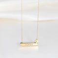 Load image into Gallery viewer, Hearts Bar Necklace
