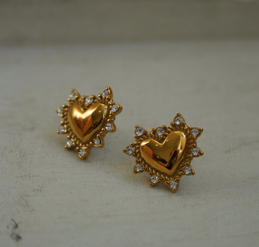 Love Hard Stud Earrings