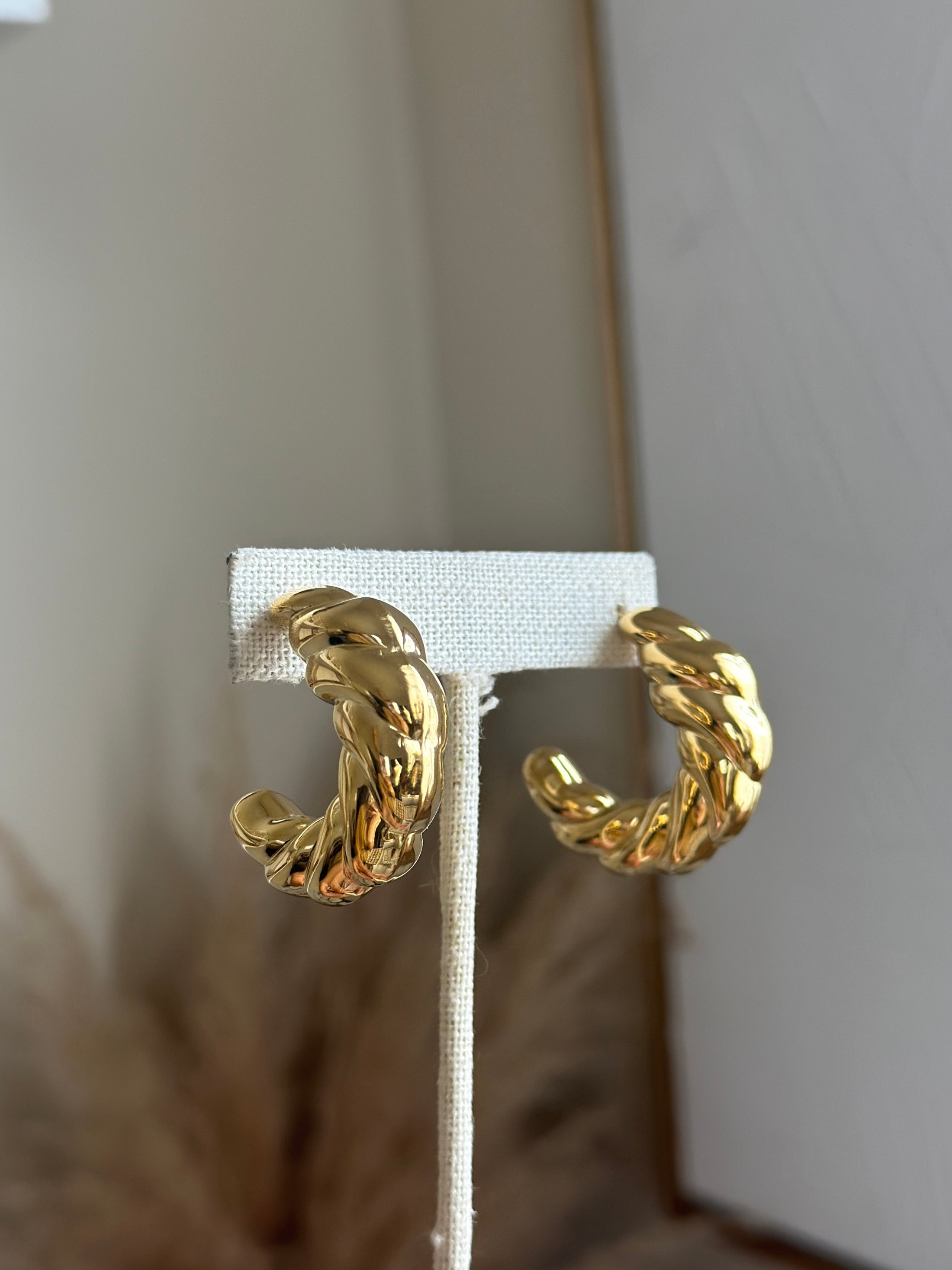 Croissant Earrings