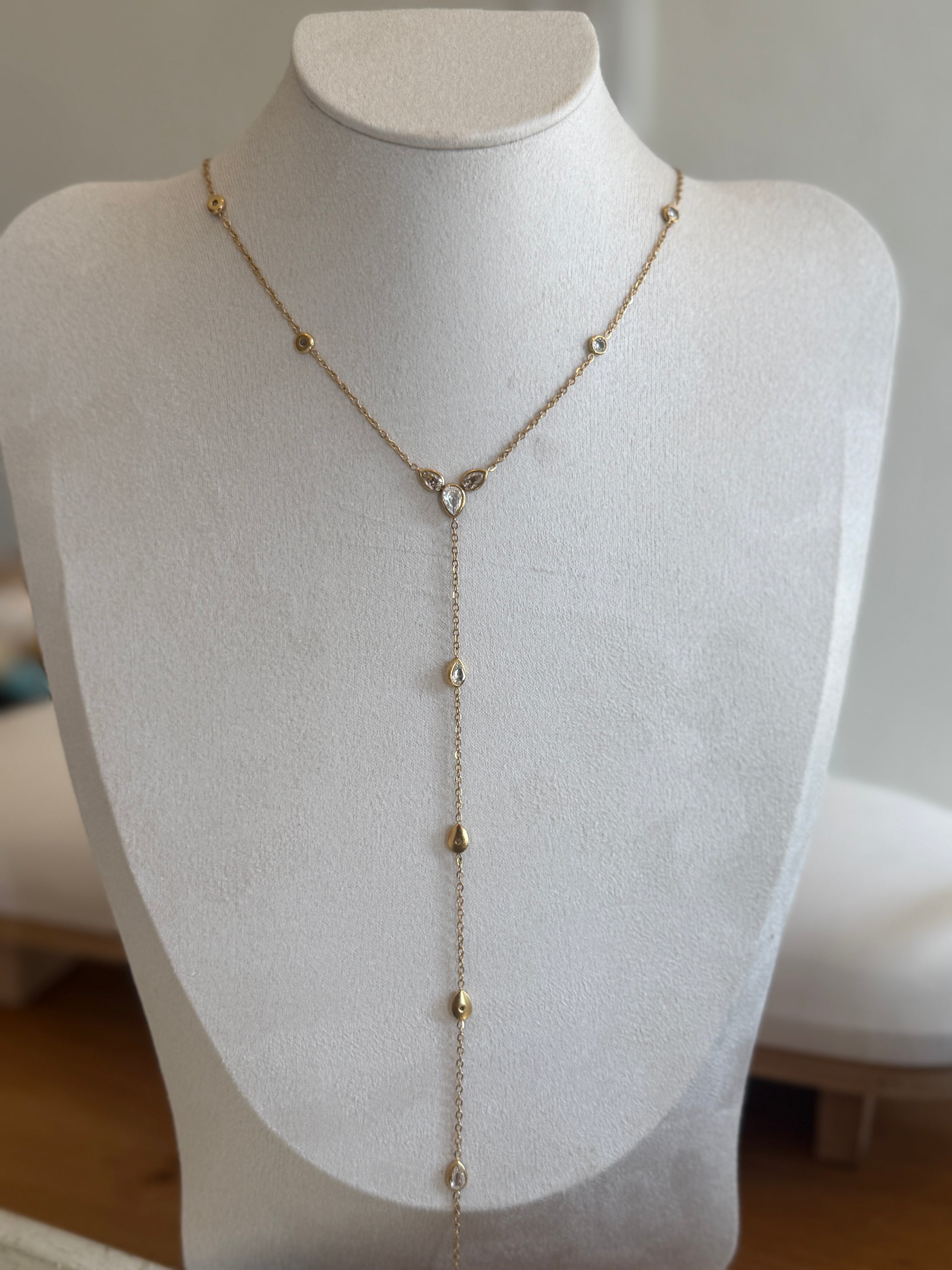 Karina Lariat Necklace