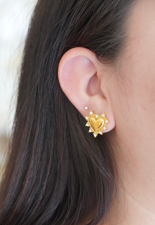 Love Hard Stud Earrings