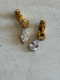 Load image into Gallery viewer, Diamanté Dangling Earrings
