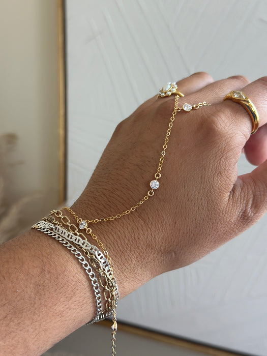 Athena Hand Chain Bracelet