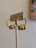 Load image into Gallery viewer, Soleil Charm Hoops
