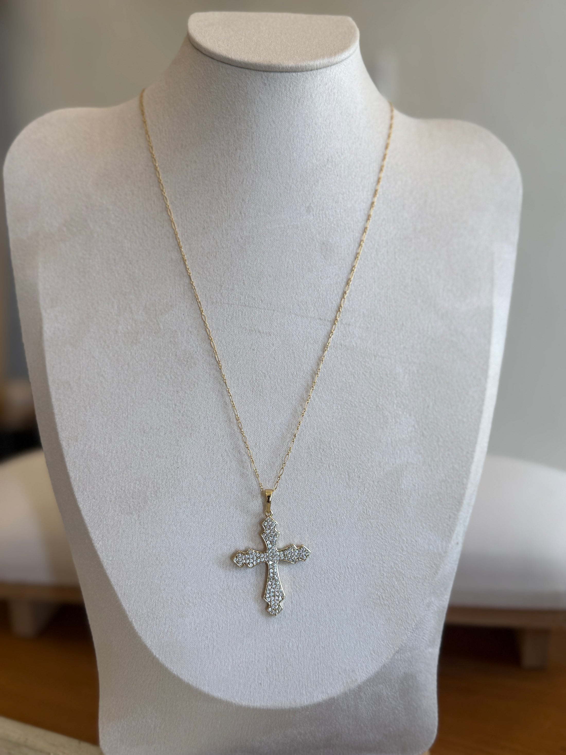 Diamanté Cross