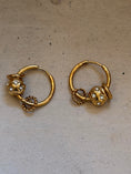 Load image into Gallery viewer, Soleil Charm Hoops
