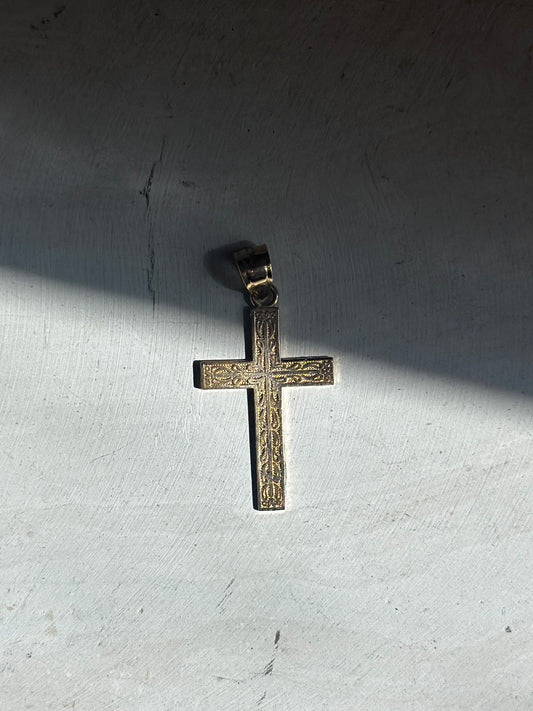 Intricate Cross Pendant