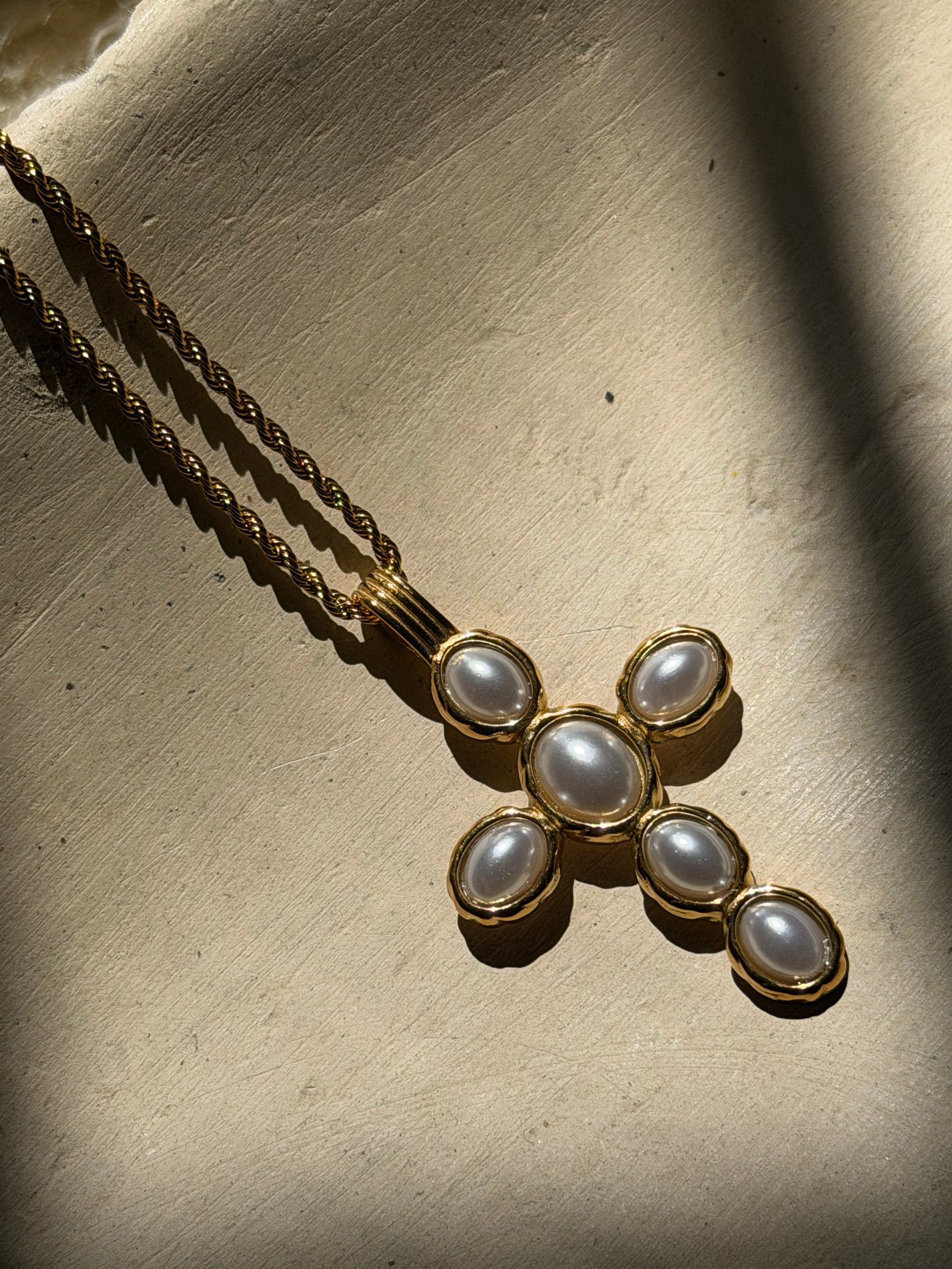 Eterna Cross Necklace