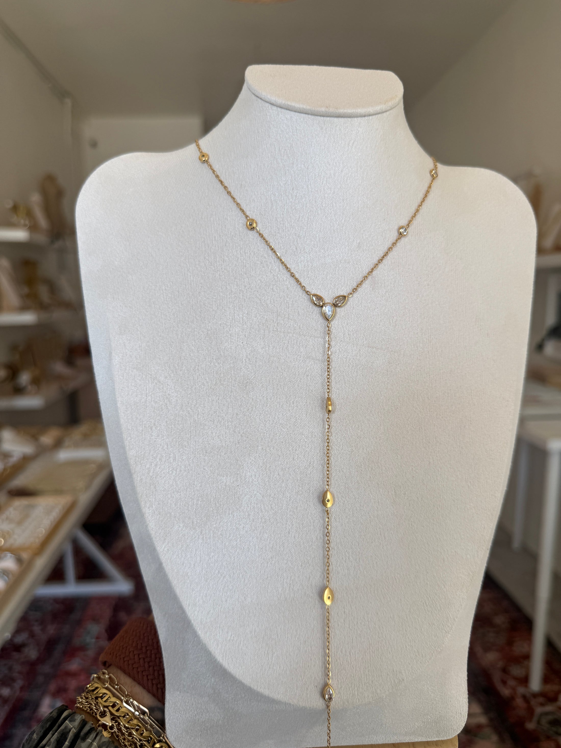 Karina Lariat Necklace